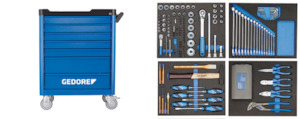Gedore Workster Smartline 147 Piece Tool Trolley WSL-L-147