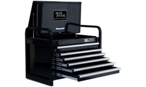 T E Tools: T&E 34" Heavy Duty Road Maintenance Tool Chest - Black