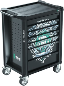 Wera: Wera 9700 Tool Rebel Roller Cabinet 1, 78 pieces