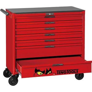 Tool Trolleys: Teng 631pc General Metric EVA Tray Tool Kit