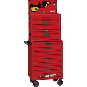 Tool Trolleys: Teng 1033pc Pro35™ 26in Mega Master Tool Kit - Red