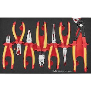 Pliers: Teng 7pc Insulated Plier Set EVA3