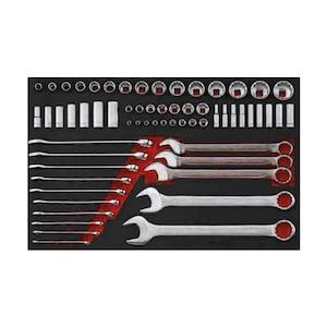 Sockets: Teng 62pc AF Socket & Combination Spanner Set (EVA)