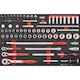 Teng 67pc 1/4in, 3/8in & 1/2in Drive Metric Socket Set