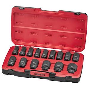 Sockets: Teng 17pc 3/4in Dr. MM Deep Impact Socket Set 6-Pnt