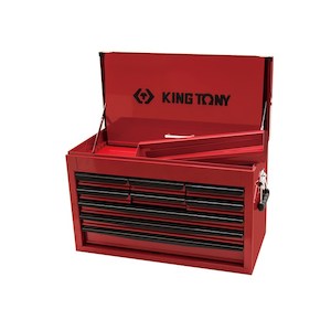 Roller Cabinets: King Tony 9 Draw Toolbox + Black Logo