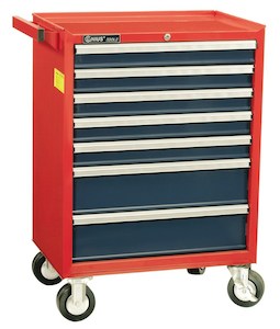 Genius 26.4" 7 Drawer Roller Cabinet