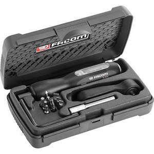 New Arrivals: Facom Torque Driver 1/4" Drive 2-10Nm C/w 3 x Flat, 3 x Hex & 3 x PZ Bits Facom A.404J2