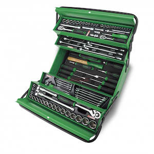 Assorted Tool Kits: Toptul Tool Chest 94 Piece Set 5-Tray Cantilever Box 470x220x350mm GCAZ094A Toptul