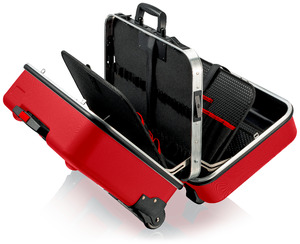 New Arrivals: Knipex BIG Twin Move RED ABS, Aluminium Tool Case 2 Wheels