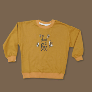 Products: Mustard Printed Kids Sweatshirt