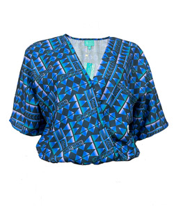 KP LADIES KIMONO TOP MIAMI