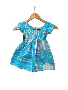 Eveni Kids Girls Midi Dress Poly Blue