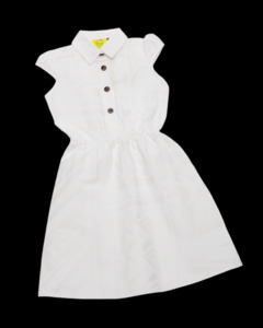 Mothers Day Whites: Eveni Kids Girls Harper Dress - Renew White Wax