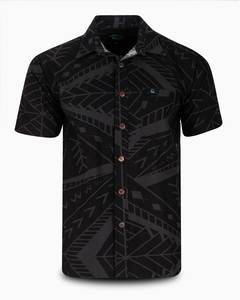 Eveni Pacific Men's Classic Elei Shirt - Yogi Black