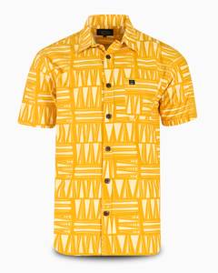 Eveni Pacific Men's Classic Elei Shirt - Clyde Yellow