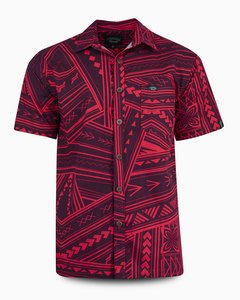 Eveni Pacific Men's Classic Shirt - Victoria Red