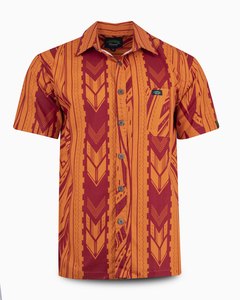 Eveni Pacific Men's Classic Shirt - Citrus Orange