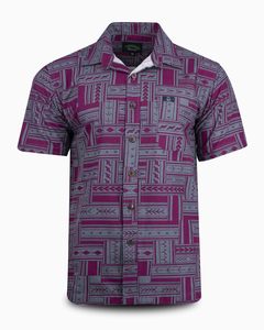 Eveni Pacific Men's Classic Shirt - Moses Maroon