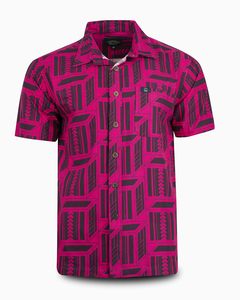 Eveni Pacific Men's Classic Shirt - Pastrami Pink