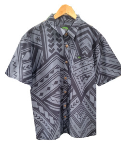 Eveni Pacific Men's Classic Elei Shirt - Gulley Grey