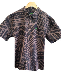 Eveni Pacific Men's Classic Elei Shirt - Knob Brown