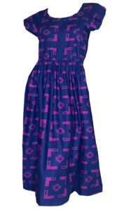 Matching Midi Dress Shirt: Eveni Pacific Ladies Midi Dress - Carnegie Purple