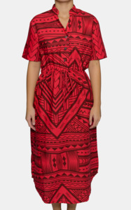 Eveni Pacific Ladies Nora Dress - Flash Red