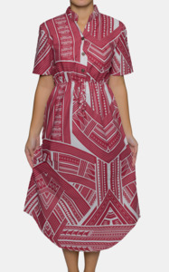 Eveni Pacific Ladies Nora Dress - Risky Red