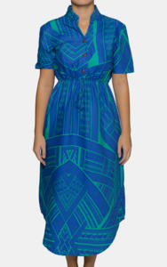 Eveni Pacific Ladies Nora Dress - Prussian Blue