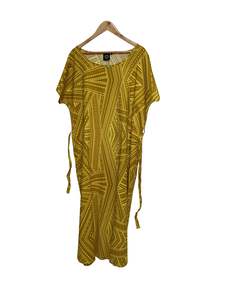 Ladies Kendall Dress: Eveni Pacific Ladies Kendall Maxi Dress - Yellow Ochre