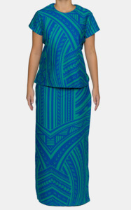 Eveni Pacific Ladies Puletasi Set - Roberto Green