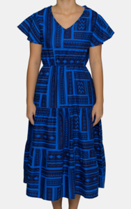Eveni Pacific Ladies Leilani Dress - Mentos Blue