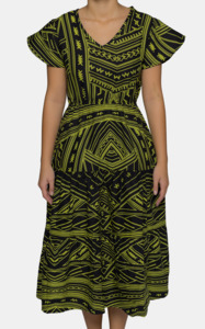 Eveni Pacific Ladies Leilani Dress - Yellow Tail