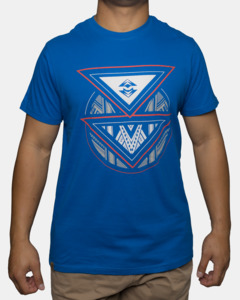 El Mks Mn Tees: Marks Samoa Tees Classic Fit - Taufusi Blue