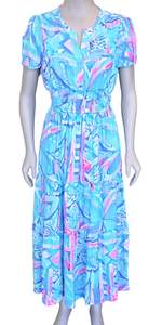 Koko Pacific Ladies Lisi Dress - Wildflower Blue