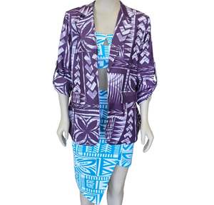 Koko Pacific Ladies Blazer - Earth Brown
