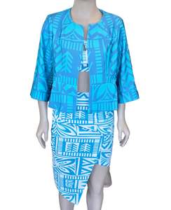 Koko Pacific Ladies Blazer - Magnolia Teal