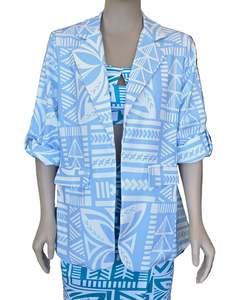 Koko Pacific Ladies Blazer - Misty Blue