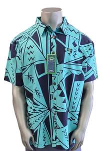 Eveni Pacific Men's Classic Elei Shirt - Sherlock Teal