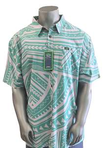 Eveni Pacific Men's Classic Elei Shirt - Deuce Spearmint