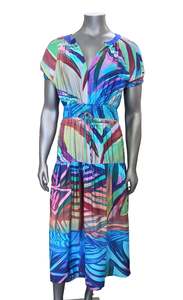 El Ld Kp Dress: Koko Pacific Long Dress - TiLeaf Tones