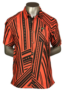 Eveni Pacific Men's Classic Elei Shirt - Kava Shore Brown