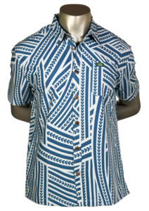 Eveni Pacific Men's Classic Elei Shirt - Coastal Crush