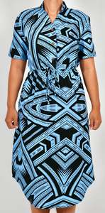 Eveni Pacific Ladies Nora Dress - Aqua Amour