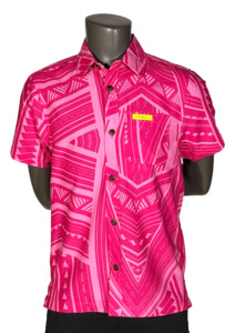 Eveni Pacific Boys Classic Elei Shirt - Seaside Spell Pink