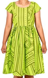 Eveni Pacific Ladies Midi Dress - Seaweed Green