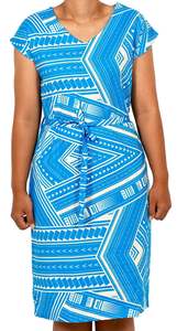 Eveni Pacific Ladies Hailey Dress - Blue Temptation