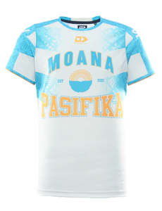 Sp Fan Gear Moan Pasifika: 2026 Moana Pasifika Men's Captains Run Tee Beige