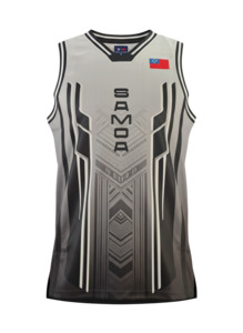 MKS Boys Basketball Jersey 6 Legacy Grey